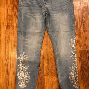 EUC WHBM embellished jeans, size 14P